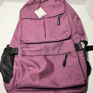 Backpack with USB Charging Port,Water Resistant College School BookBag Fits 15.6